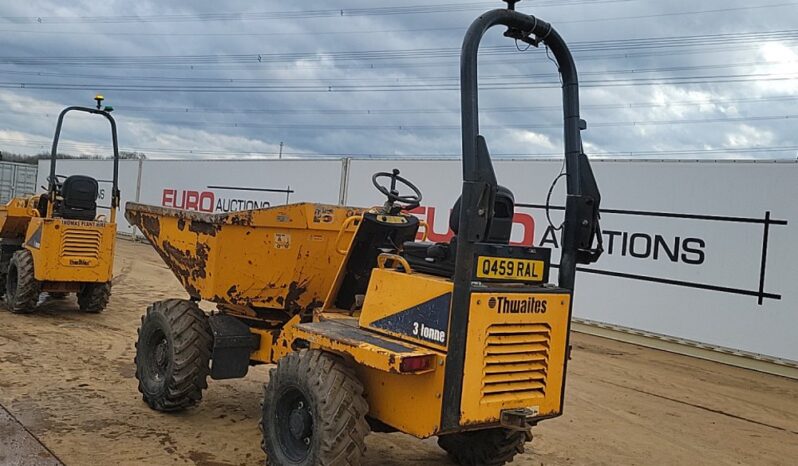 2015 Thwaites 3 Ton Site Dumpers For Auction: Leeds – 5th, 6th, 7th & 8th March 2025 @ 8:00am full