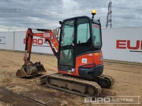 2017 Kubota U27-4 Mini Excavators For Auction: Leeds – 5th, 6th, 7th & 8th March 2025 @ 8:00am full