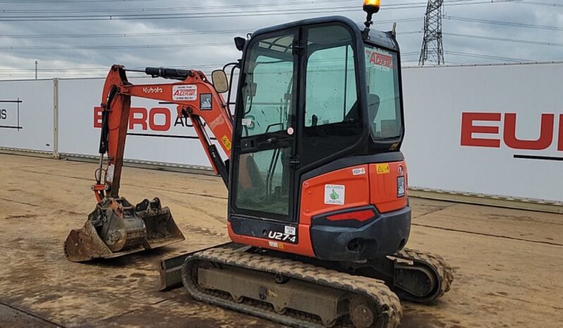 2017 Kubota U27-4 Mini Excavators For Auction: Leeds – 5th, 6th, 7th & 8th March 2025 @ 8:00am full