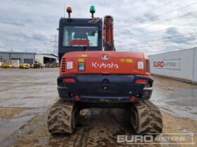 2017 Kubota KX080-4A 6 Ton+ Excavators For Auction: Leeds – 5th, 6th, 7th & 8th March 2025 @ 8:00am full