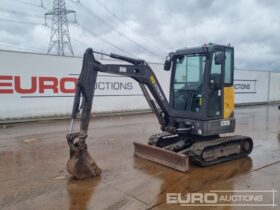 2017 Volvo ECR25D Mini Excavators For Auction: Leeds – 5th, 6th, 7th & 8th March 2025 @ 8:00am