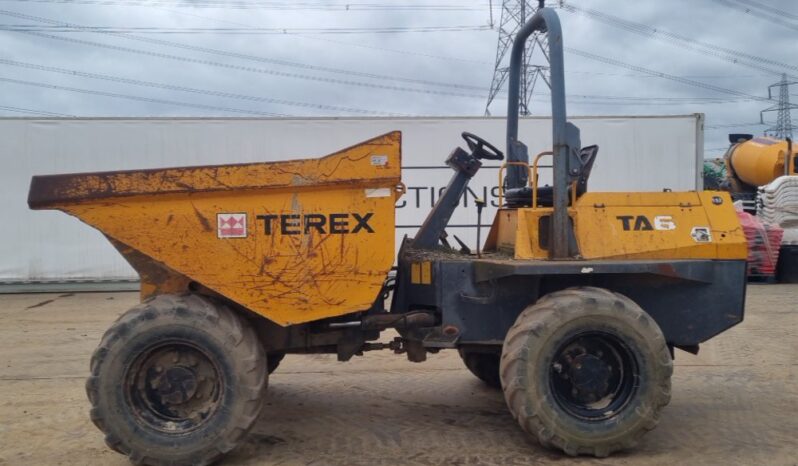 2013 Terex TA6 Site Dumpers For Auction: Leeds – 5th, 6th, 7th & 8th March 2025 @ 8:00am full