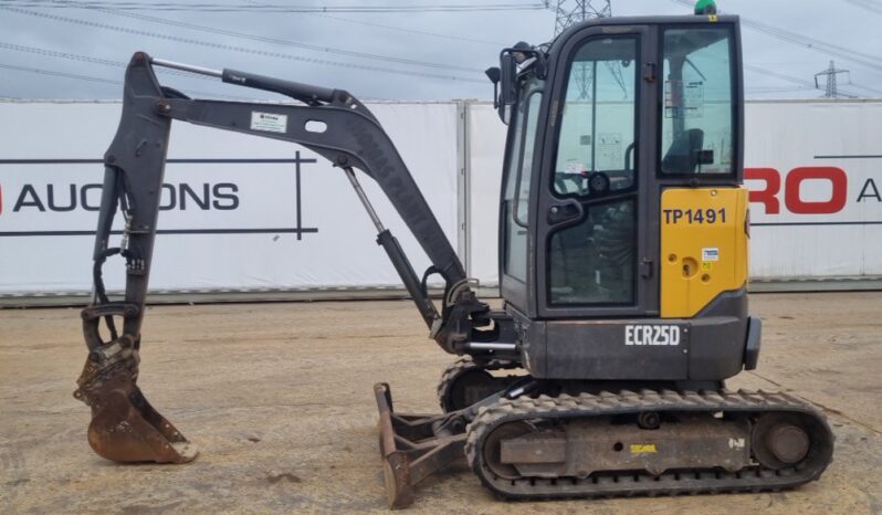 2017 Volvo ECR25D Mini Excavators For Auction: Leeds – 5th, 6th, 7th & 8th March 2025 @ 8:00am full