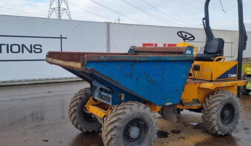 2014 Thwaites 3 Ton Site Dumpers For Auction: Leeds – 5th, 6th, 7th & 8th March 2025 @ 8:00am