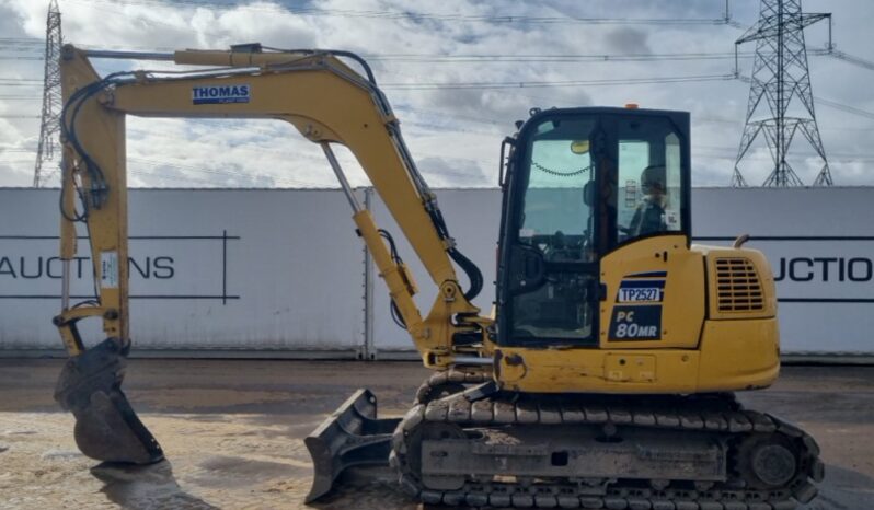 2019 Komatsu PC80MR-5 6 Ton+ Excavators For Auction: Leeds – 5th, 6th, 7th & 8th March 2025 @ 8:00am full