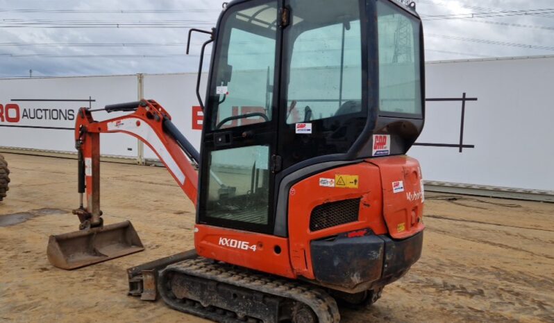 2016 Kubota KX016-4 Mini Excavators For Auction: Leeds – 5th, 6th, 7th & 8th March 2025 @ 8:00am full