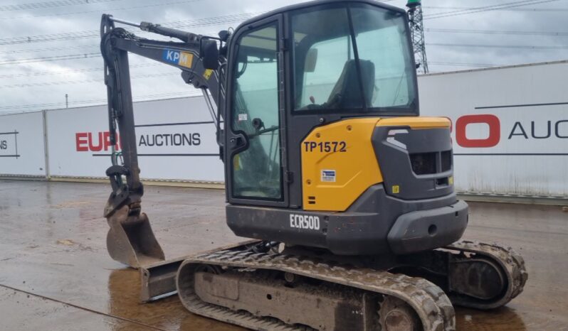 2018 Volvo ECR50D Mini Excavators For Auction: Leeds – 5th, 6th, 7th & 8th March 2025 @ 8:00am full