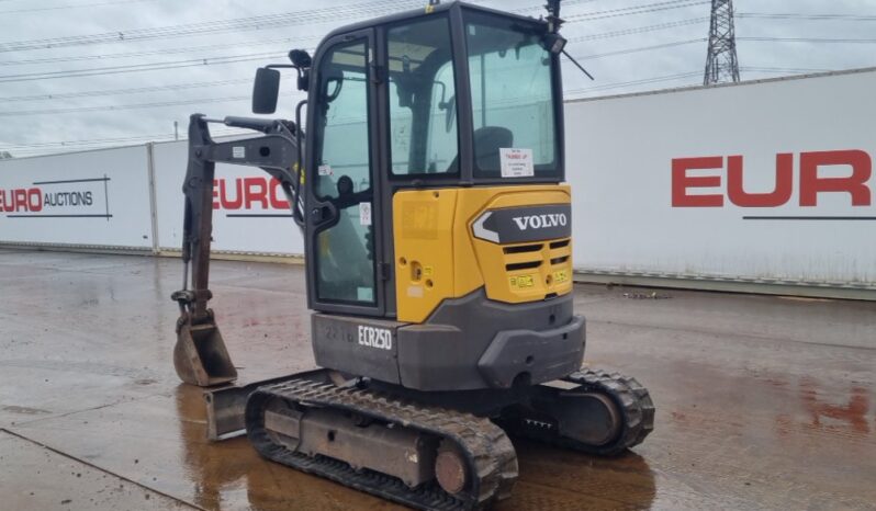 2017 Volvo ECR25D Mini Excavators For Auction: Leeds – 5th, 6th, 7th & 8th March 2025 @ 8:00am full