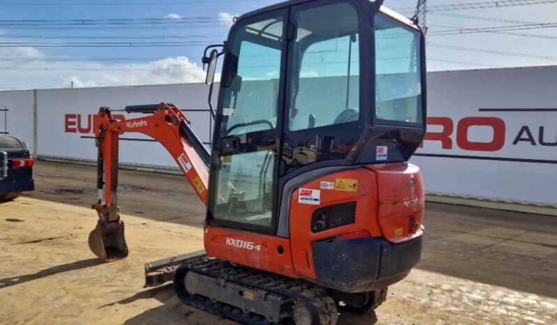 2017 Kubota KX016-4 Mini Excavators For Auction: Leeds – 5th, 6th, 7th & 8th March 2025 @ 8:00am full