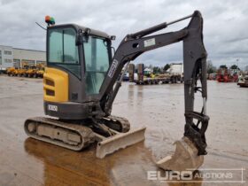 2017 Volvo ECR25D Mini Excavators For Auction: Leeds – 5th, 6th, 7th & 8th March 2025 @ 8:00am full