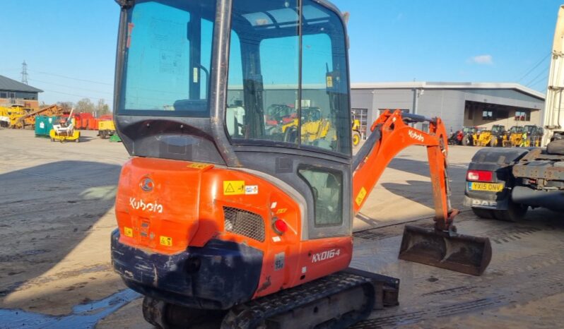 2016 Kubota KX016-4 Mini Excavators For Auction: Leeds – 5th, 6th, 7th & 8th March 2025 @ 8:00am full