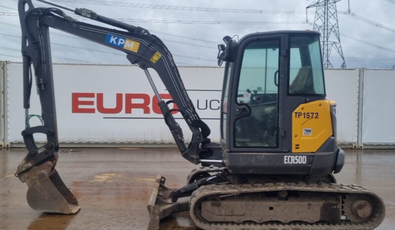 2018 Volvo ECR50D Mini Excavators For Auction: Leeds – 5th, 6th, 7th & 8th March 2025 @ 8:00am full