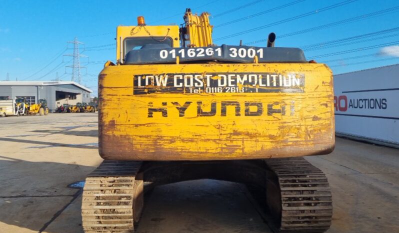 Hyundai R210LC-7 20 Ton+ Excavators For Auction: Leeds – 5th, 6th, 7th & 8th March 2025 @ 8:00am full