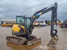 2018 Volvo ECR50D Mini Excavators For Auction: Leeds – 5th, 6th, 7th & 8th March 2025 @ 8:00am full