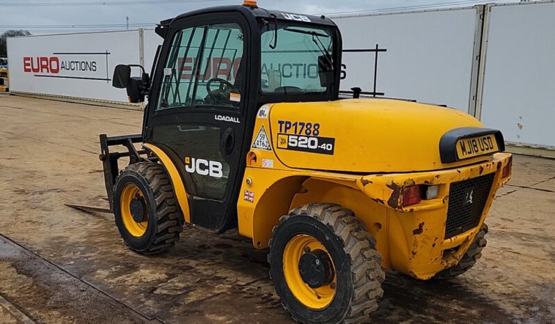 2018 JCB 520-40 Telehandlers For Auction: Leeds – 5th, 6th, 7th & 8th March 2025 @ 8:00am full