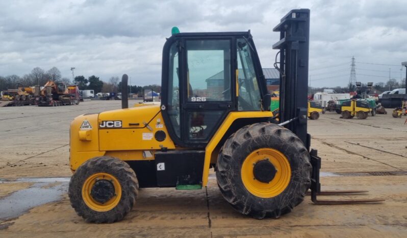 2016 JCB 926 Rough Terrain Forklifts For Auction: Leeds – 5th, 6th, 7th & 8th March 2025 @ 8:00am full