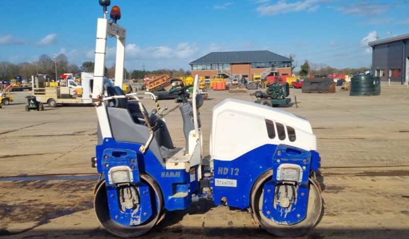 2016 Hamm HD12VV Rollers For Auction: Leeds – 5th, 6th, 7th & 8th March 2025 @ 8:00am full