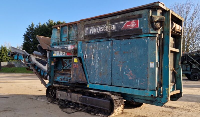 Powerscreen 1800 Shredders For Auction: Leeds – 5th, 6th, 7th & 8th March 2025 @ 8:00am full