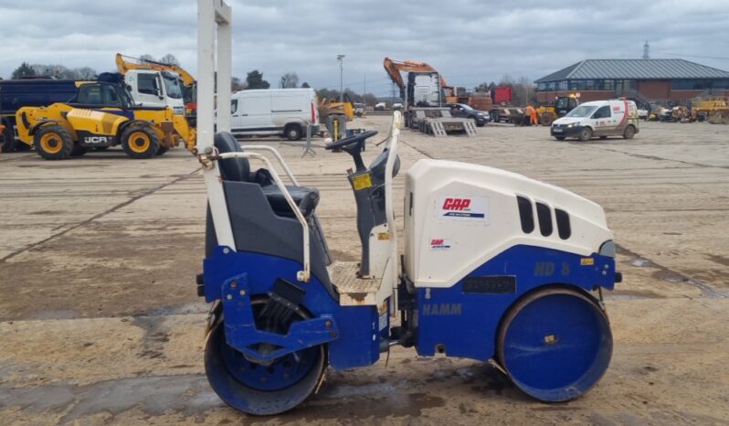 2015 Hamm HD8VV Rollers For Auction: Leeds – 5th, 6th, 7th & 8th March 2025 @ 8:00am full