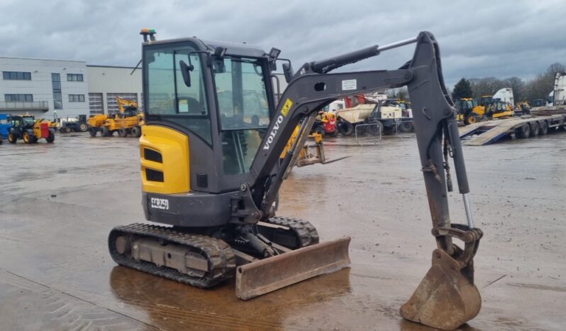 2017 Volvo ECR25D Mini Excavators For Auction: Leeds – 5th, 6th, 7th & 8th March 2025 @ 8:00am full