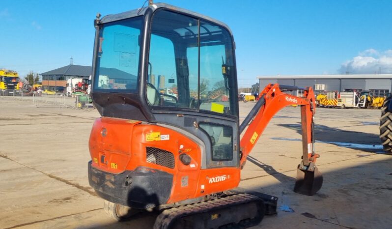 2017 Kubota KX016-4 Mini Excavators For Auction: Leeds – 5th, 6th, 7th & 8th March 2025 @ 8:00am full