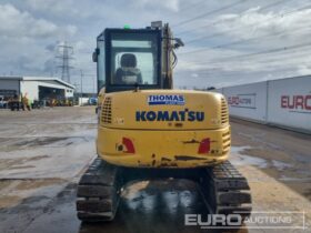 2019 Komatsu PC80MR-5 6 Ton+ Excavators For Auction: Leeds – 5th, 6th, 7th & 8th March 2025 @ 8:00am full