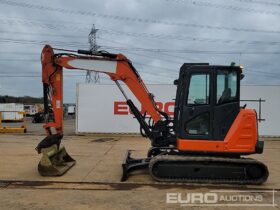 2017 Hitachi ZX65USB-5A CLP 6 Ton+ Excavators For Auction: Leeds – 5th, 6th, 7th & 8th March 2025 @ 8:00am full