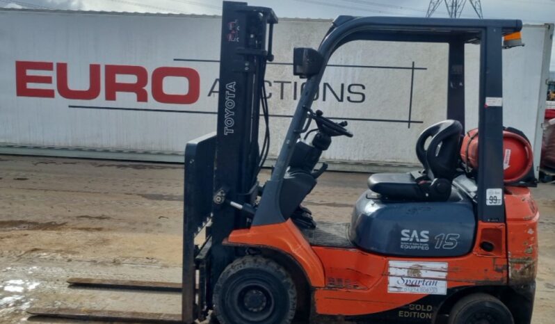 Toyota 42-7FGF15 Forklifts For Auction: Leeds – 5th, 6th, 7th & 8th March 2025 @ 8:00am full