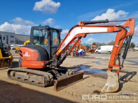 2015 Kubota U48-4 Mini Excavators For Auction: Leeds – 5th, 6th, 7th & 8th March 2025 @ 8:00am full