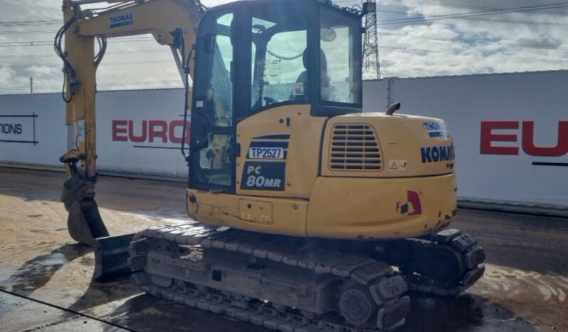 2019 Komatsu PC80MR-5 6 Ton+ Excavators For Auction: Leeds – 5th, 6th, 7th & 8th March 2025 @ 8:00am full