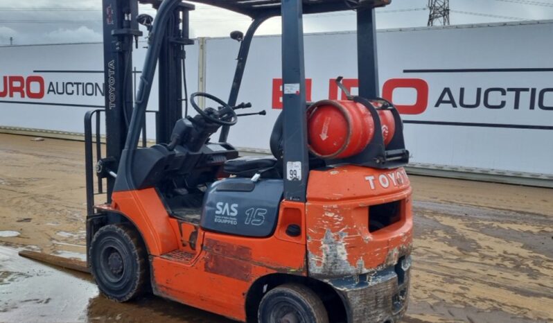 Toyota 42-7FGF15 Forklifts For Auction: Leeds – 5th, 6th, 7th & 8th March 2025 @ 8:00am full