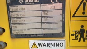 1200mm Roller Bomag BW120AD 2018- low hours. full