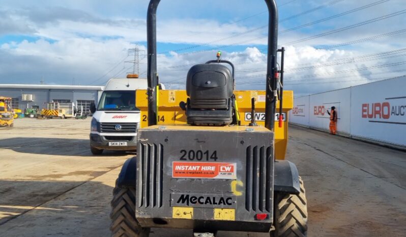 2018 Mecalac TA3 Site Dumpers For Auction: Leeds – 5th, 6th, 7th & 8th March 2025 @ 8:00am full