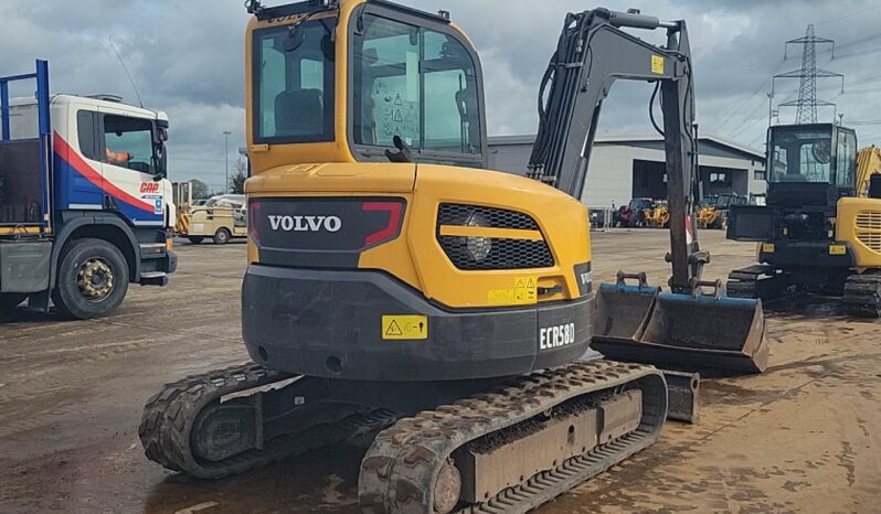 2019 Volvo ECR58D Mini Excavators For Auction: Leeds – 5th, 6th, 7th & 8th March 2025 @ 8:00am full