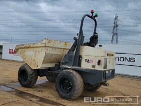 2015 Terex TA9 Site Dumpers For Auction: Leeds – 5th, 6th, 7th & 8th March 2025 @ 8:00am full