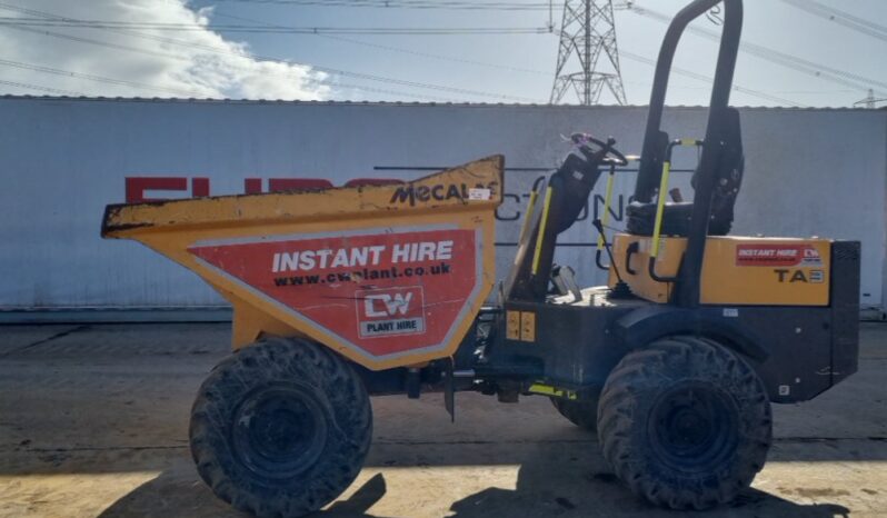 2018 Mecalac TA3 Site Dumpers For Auction: Leeds – 5th, 6th, 7th & 8th March 2025 @ 8:00am full