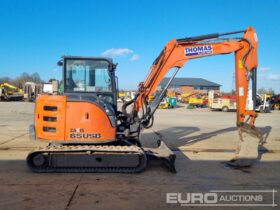 2017 Hitachi ZX65USB-5A CLP 6 Ton+ Excavators For Auction: Leeds – 5th, 6th, 7th & 8th March 2025 @ 8:00am full