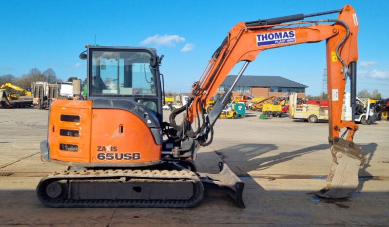 2017 Hitachi ZX65USB-5A CLP 6 Ton+ Excavators For Auction: Leeds – 5th, 6th, 7th & 8th March 2025 @ 8:00am full