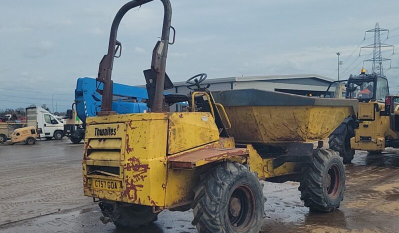 Thwaites 6 Ton Site Dumpers For Auction: Leeds – 5th, 6th, 7th & 8th March 2025 @ 8:00am full