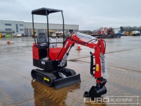 Unused 2024 Captok CK10 Micro Excavators For Auction: Leeds – 5th, 6th, 7th & 8th March 2025 @ 8:00am full