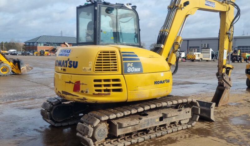 2019 Komatsu PC80MR-5 6 Ton+ Excavators For Auction: Leeds – 5th, 6th, 7th & 8th March 2025 @ 8:00am full