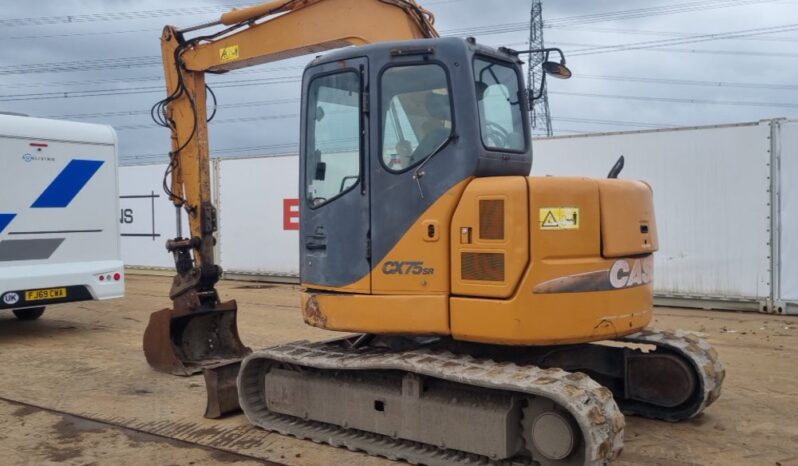 Case CX75SR 6 Ton+ Excavators For Auction: Leeds – 5th, 6th, 7th & 8th March 2025 @ 8:00am full