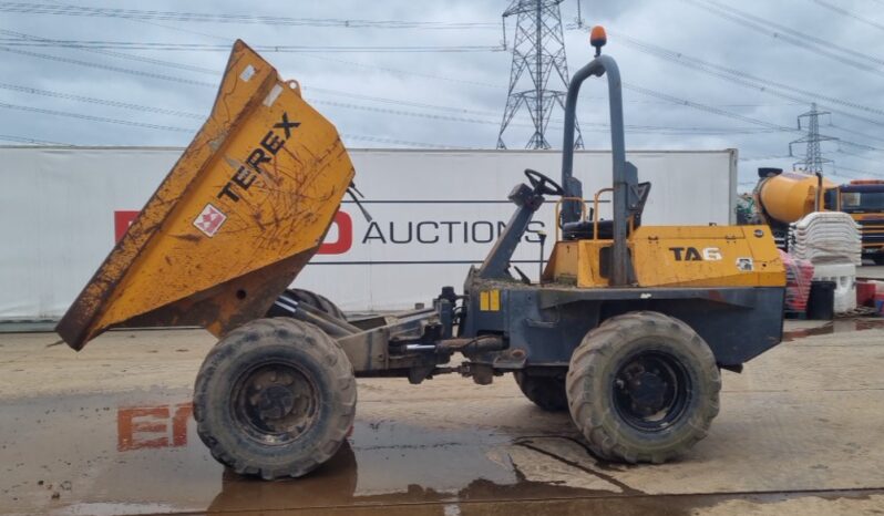 2013 Terex TA6 Site Dumpers For Auction: Leeds – 5th, 6th, 7th & 8th March 2025 @ 8:00am full