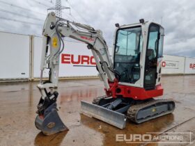 2023 Takeuchi TB325R Mini Excavators For Auction: Leeds – 5th, 6th, 7th & 8th March 2025 @ 8:00am