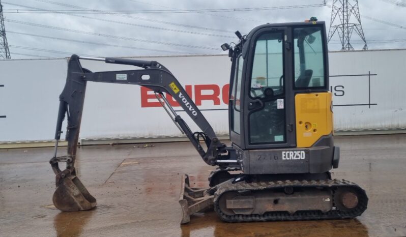 2017 Volvo ECR25D Mini Excavators For Auction: Leeds – 5th, 6th, 7th & 8th March 2025 @ 8:00am full