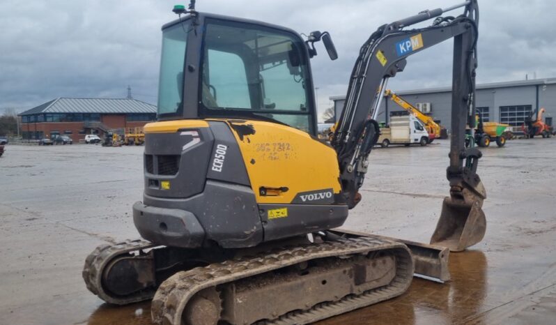 2018 Volvo ECR50D Mini Excavators For Auction: Leeds – 5th, 6th, 7th & 8th March 2025 @ 8:00am full