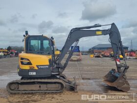 2019 Volvo ECR58D Mini Excavators For Auction: Leeds – 5th, 6th, 7th & 8th March 2025 @ 8:00am full