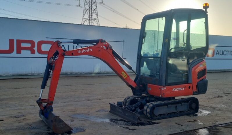 2016 Kubota KX016-4 Mini Excavators For Auction: Leeds – 5th, 6th, 7th & 8th March 2025 @ 8:00am