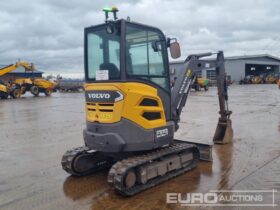 2017 Volvo ECR25D Mini Excavators For Auction: Leeds – 5th, 6th, 7th & 8th March 2025 @ 8:00am full