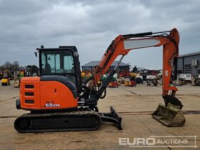 2017 Hitachi ZX65USB-5A CLP 6 Ton+ Excavators For Auction: Leeds – 5th, 6th, 7th & 8th March 2025 @ 8:00am full